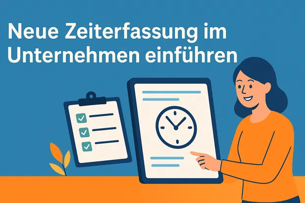 Neue Zeiterfassung im Unternehmen einführen