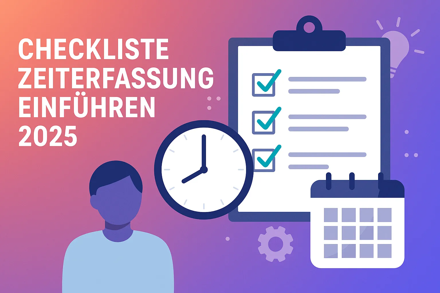 Erfolgreich Zeiterfassungssystem einführen: Checkliste 2025